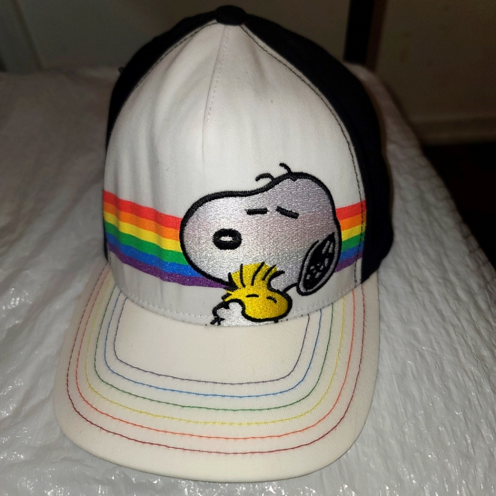 Rainbow Pride Snoopy Hat